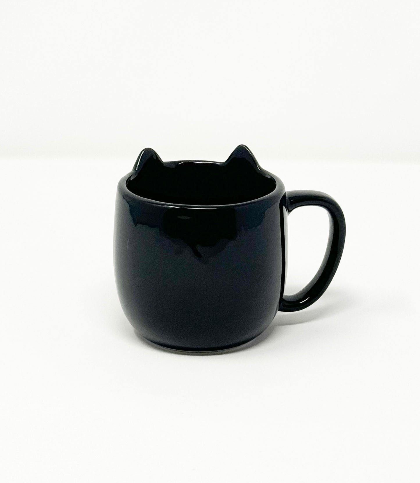 Tasse Schwarz Katze Miaou